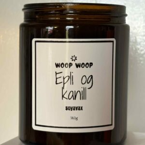 WOOPWOOP - Epla og kanililmur - 140g